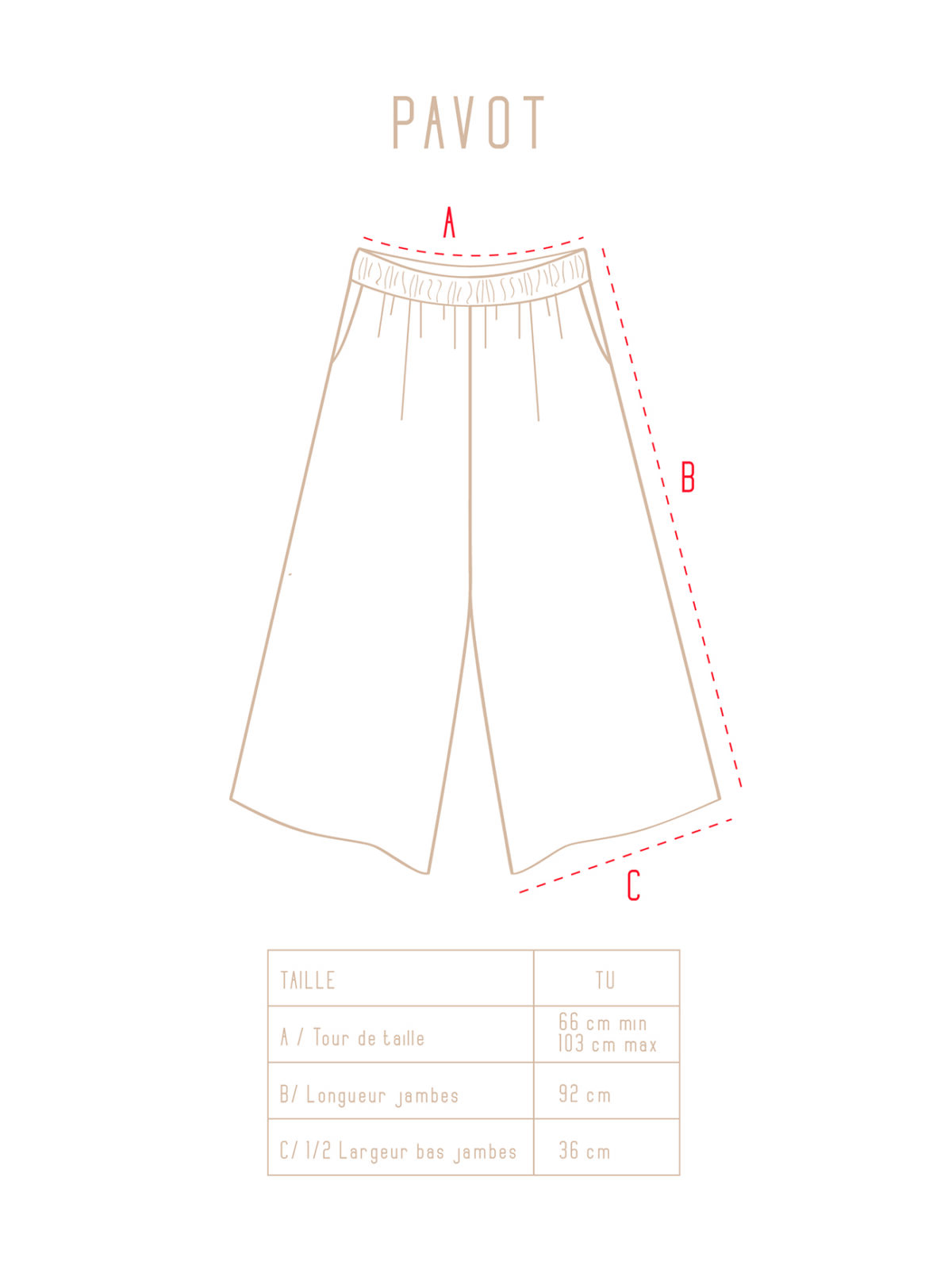 Pantalon Pavot lin/coton ocre – Image 4