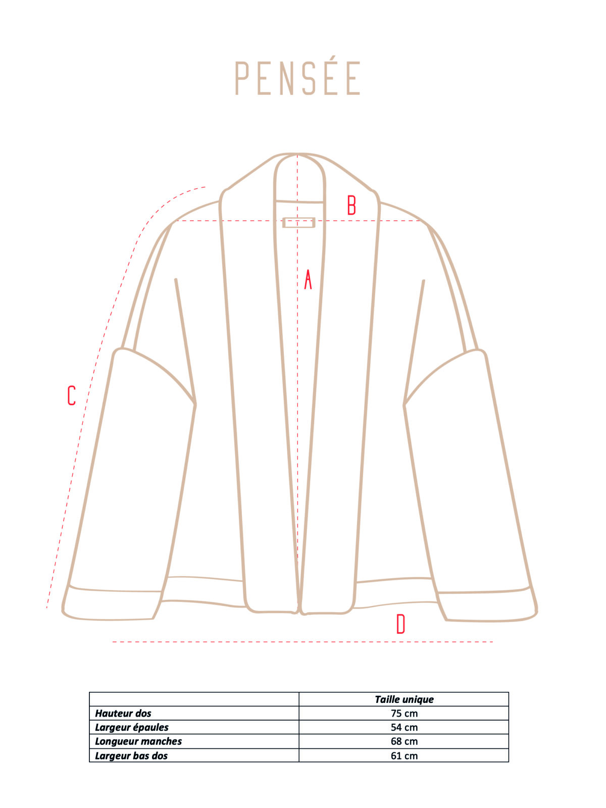 Veste Pensée laine & cachemire upcyclée – Image 5
