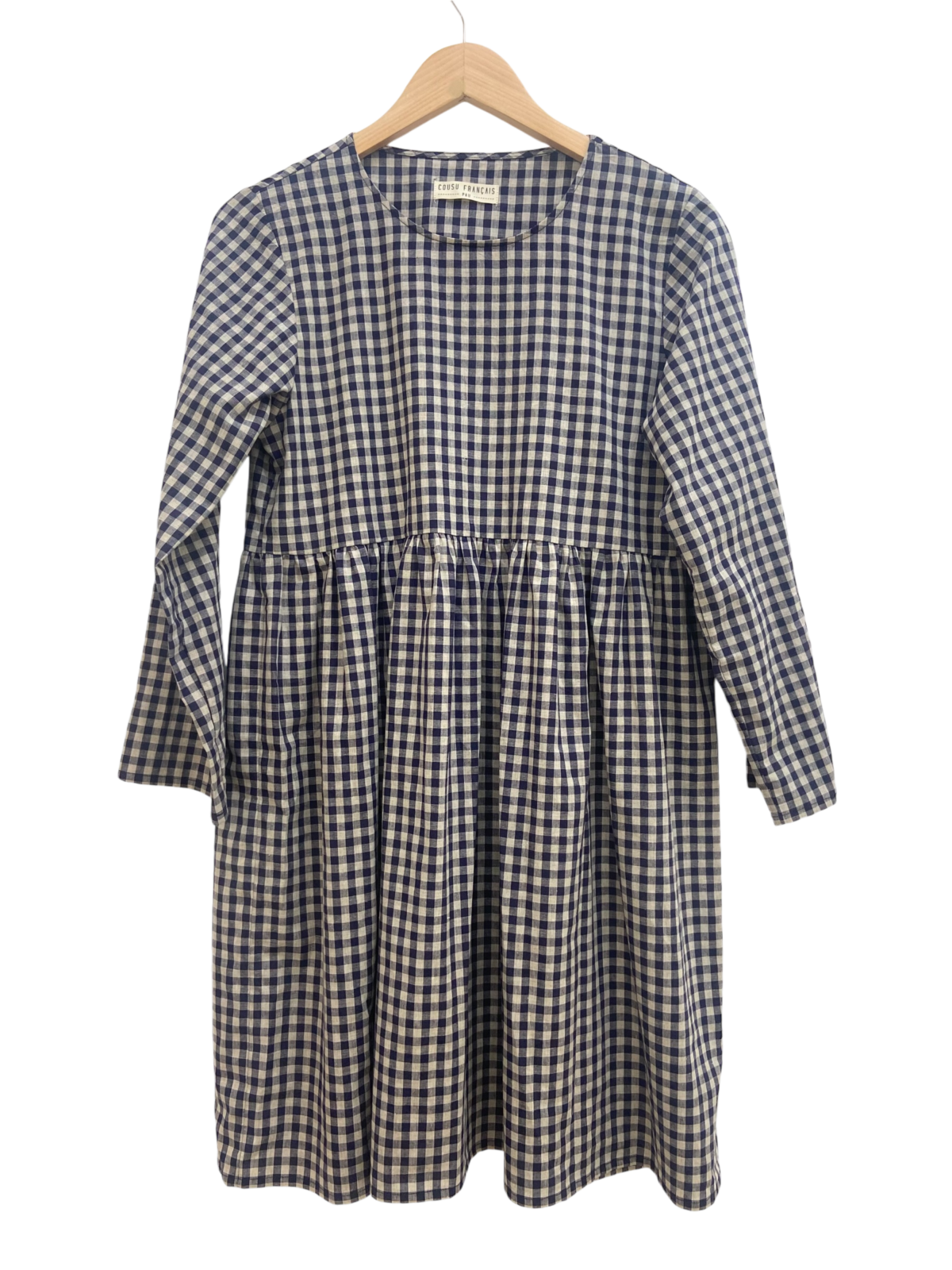 Robe Cerise en lin coton à carreaux – Image 5